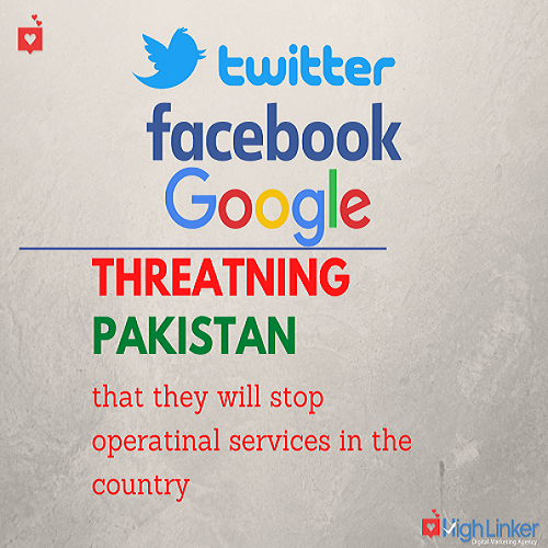 Google facebook twitter will leave Pakistan